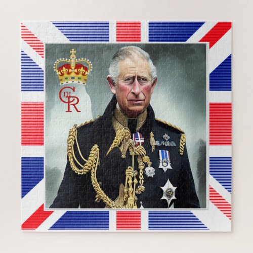 His Majesty King Charles III    Jigsaw Puzzle