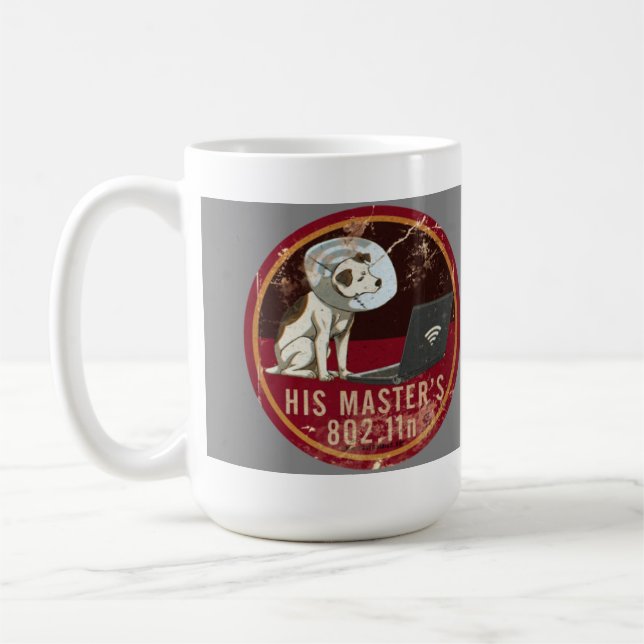 His Master's 802.11n Coffee Mug (Left)