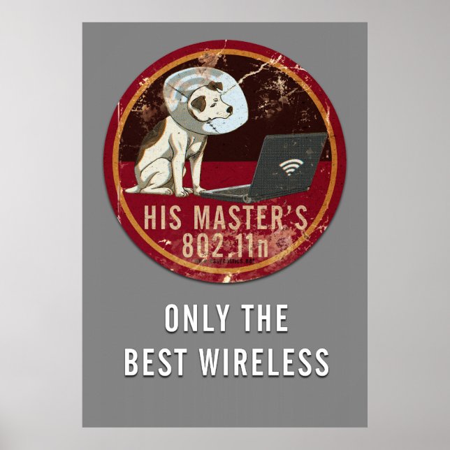 His Master's 802.11n Poster (Front)