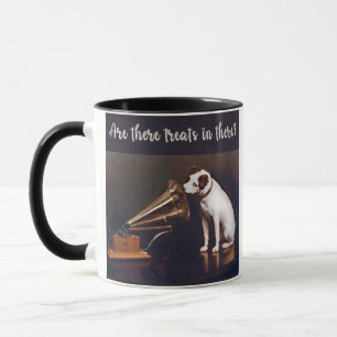 His Master's Voice Are There Treats In There? Mug