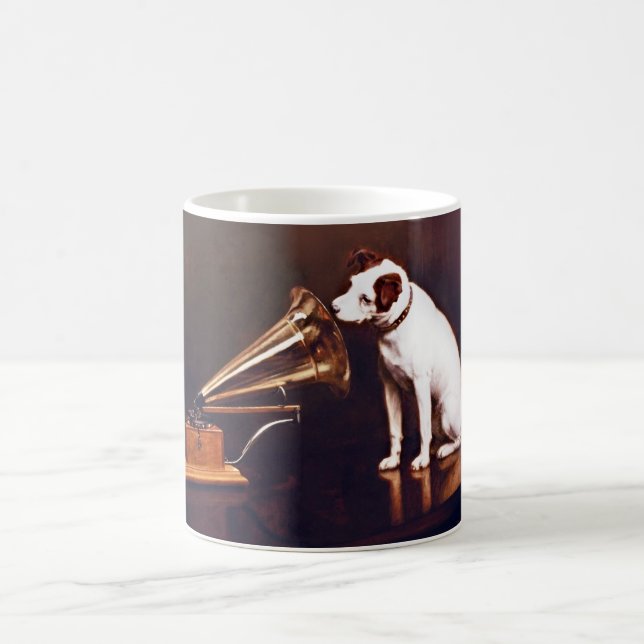 His Master's Voice, Francis Barraud Coffee Mug (Center)