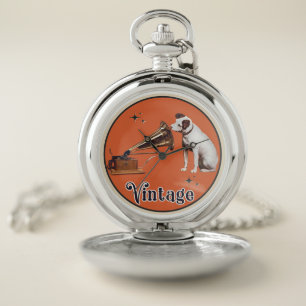His Master's Voice Pocket Watch