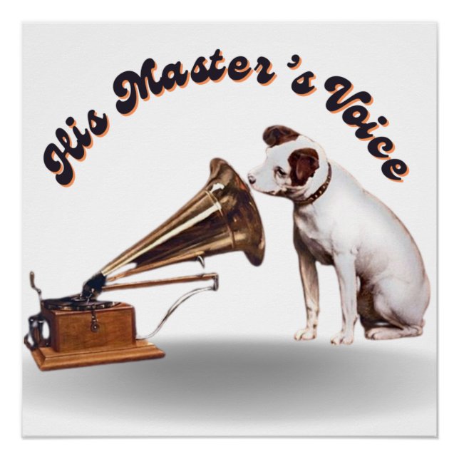 His Master's Voice Poster (Front)