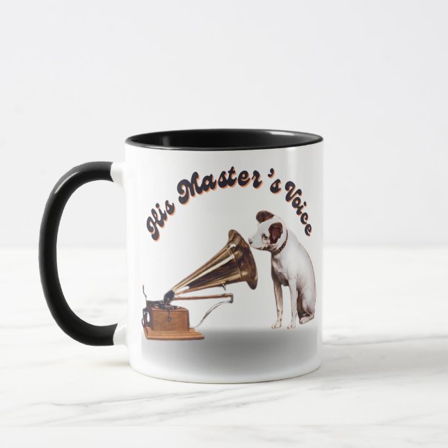 His Master's Voice RCA Victor Mug (Left)