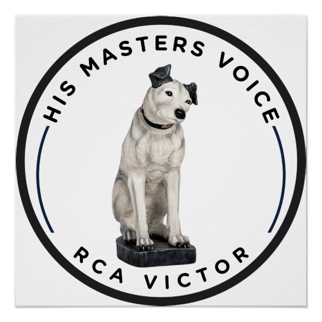 His Master's Voice RCA Victor Poster (Front)