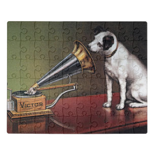 His Master's Voice Vintage Color Jigsaw Puzzle