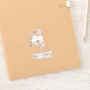 His mercies are new Custom Name Bible Verse Sticker