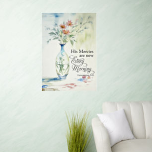 His mercies are new every morning wall decal