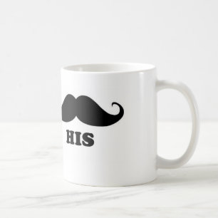 HIS Mustache Mug