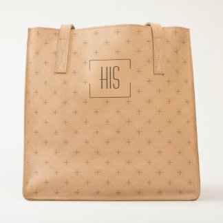HIS on Stars Background Tote