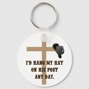 His Post KEYCHAINS - Buy 1 or SAVE in BULK!
