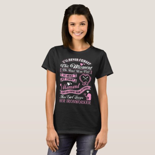 His Princess This Girl Loves Her Ironworker Tshirt