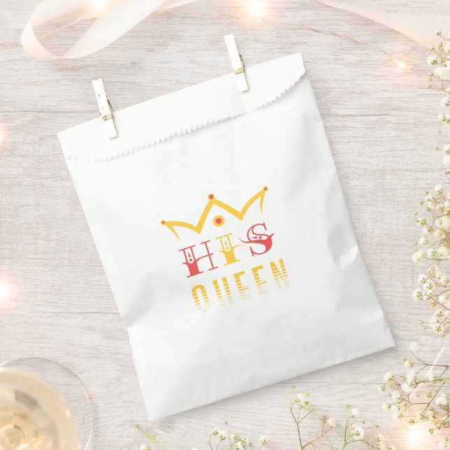 His Queen Favor Bag (Clipped)