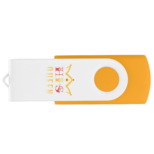 His Queen Flash Drive (Back)