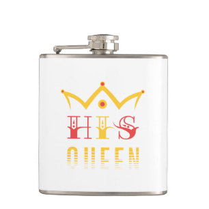 His Queen Flask