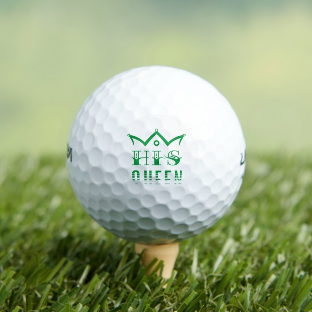 His Queen Golf Balls (Insitu Tee)