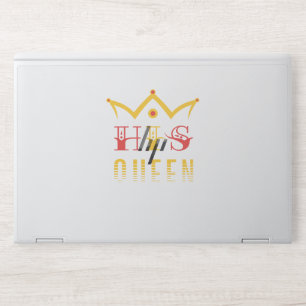His Queen HP Laptop Skin