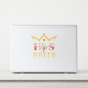 His Queen HP Laptop Skin