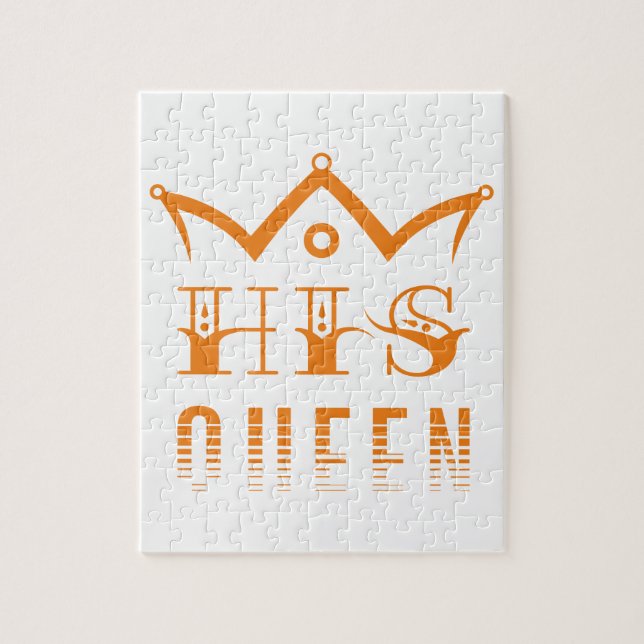 His Queen Jigsaw Puzzle (Vertical)