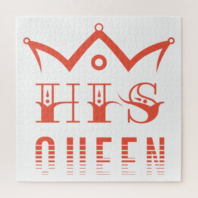 His Queen Jigsaw Puzzle (Vertical)