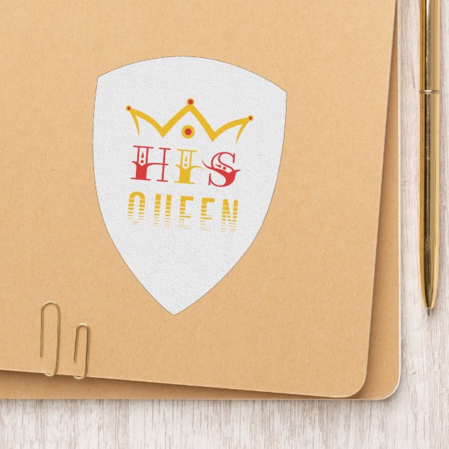 His Queen Patch (On Folder)
