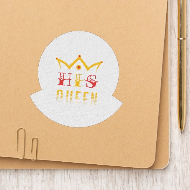 His Queen Patch (On Folder)