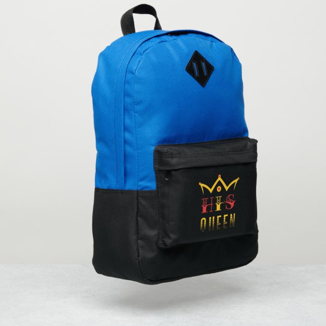 His Queen Port Authority® Backpack (Left Corner)