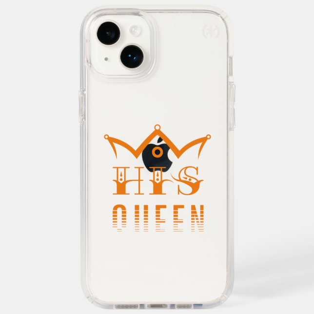 His Queen Speck iPhone Case (Front)