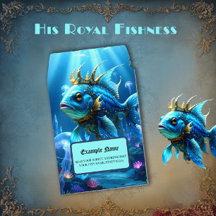 His Royal Fishness Envelope Mailers