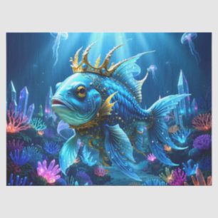 His Royal Fishness Tissue Paper