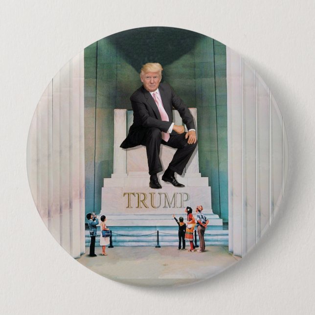 His Royal Trumpness Pinback Button (Front)