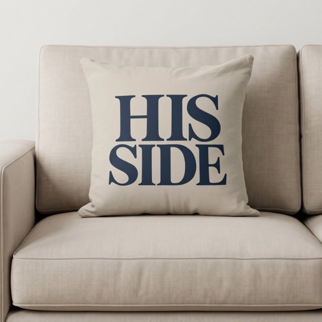 His Side Throw Pillow (Creator Uploaded)