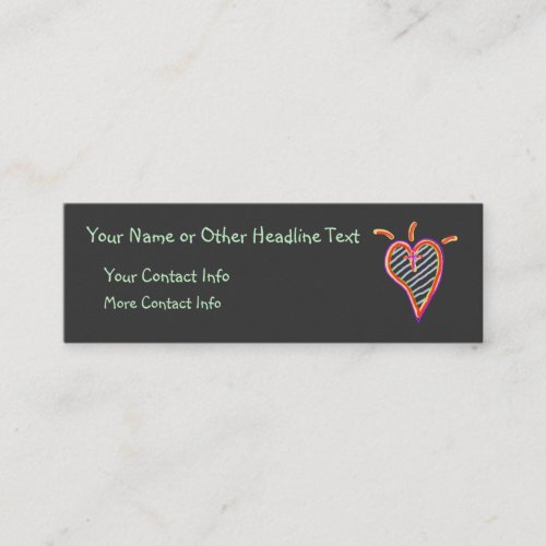 His ~ template business card templates