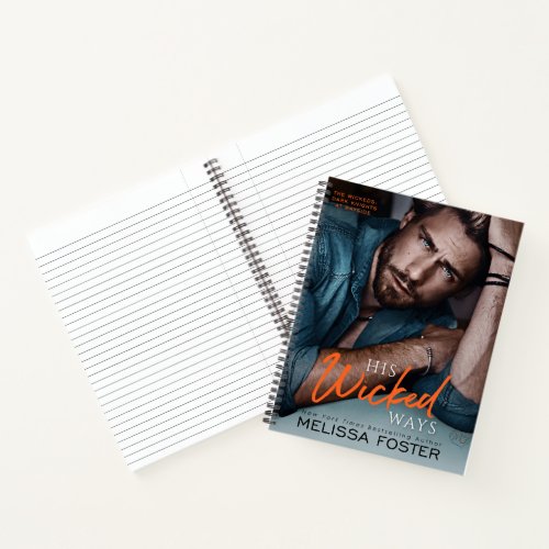 His Wicked Ways 85 x 11 Notebook