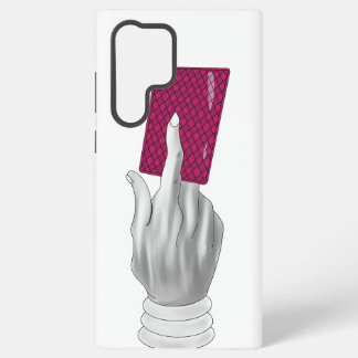 Hisoka’s hand with card samsung galaxy s22 ultra case