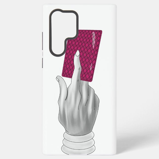 Hisoka’s hand with card samsung galaxy case (Back)