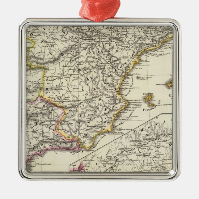 Hispania 2 metal ornament (Front)