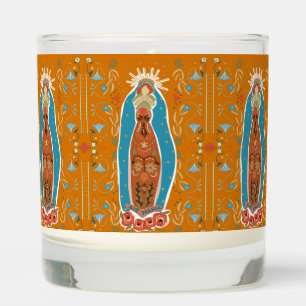 Hispanic Catholic Blessed Mother Ave Maria  Scented Candle