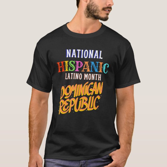 Hispanic Ceremony Month Prideful Latin Spanish Ami T-Shirt (Front)