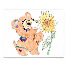 Hispanic folk art baby bear