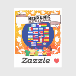 Hispanic Heritage Celebration Sticker