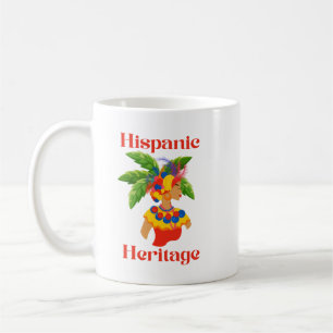 Hispanic Heritage Hispanic Woman  Coffee Mug