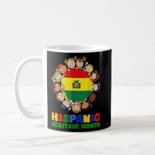 Hispanic Heritage Month Bolivia Kids Boys Girls  Coffee Mug