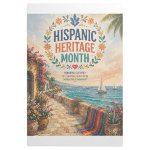 Hispanic Heritage Month Coastal Celebration Gallery Wrap