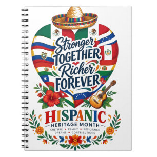 Hispanic Heritage Month Coastal Celebration Notebook