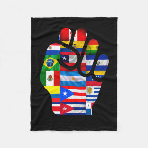 Hispanic Heritage Month  Fleece Blanket