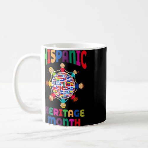 Hispanic Heritage Month For Kids All Countries Fla Coffee Mug