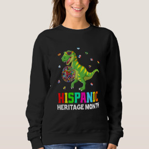Hispanic Heritage Month Latino Countries Flags Din Sweatshirt