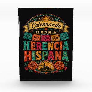 Hispanic Heritage Month Latino Culture Celebration Photo Block