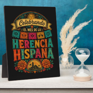 Hispanic Heritage Month Latino Culture Celebration Plaque